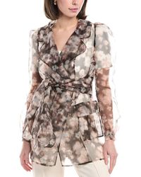 Elisabetta Franchi - Organza Jacket - Lyst