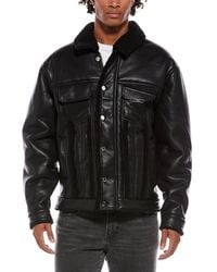 RTA - Danny Leather Jacket - Lyst