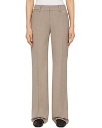 Lafayette 148 New York - Plus Reade Mid Rise Wool-Blend Straight Leg Pant - Lyst