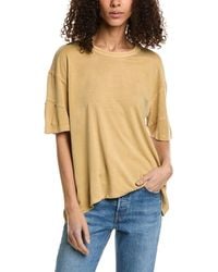 Project Social T - Elina Seamed Washed T-shirt - Lyst