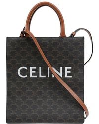 Celine - Calfskin Cabas Small Tote (Authentic Pre-Loved) - Lyst