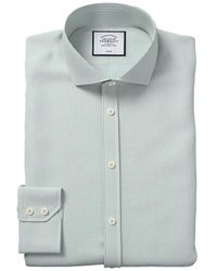 Charles Tyrwhitt - Non-iron 4 Way Stretch Hairline Slim Fit Shirt - Lyst