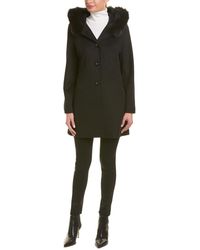 Forecaster Wool-blend Coat - Black
