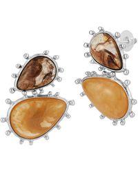 Sphera Milano - Plated Western Earrings - Lyst