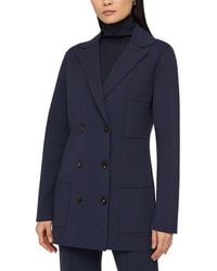 Lafayette 148 New York - Plus Double Breasted Knit Wool & Cashmere-Blend Jacket - Lyst
