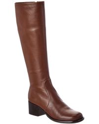 Sergio Rossi - Aden 50 Leather Knee-High Boot - Lyst