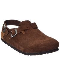 Birkenstock - Tokio Ii Suede Clog - Lyst