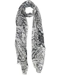 Blue Pacific - Vintage Paisley Print Cashmere-blend Scarf - Lyst