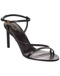 Celine - Ava Leather Sandal - Lyst