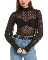 Chaser Brand - Lace Evelynnn Top - Lyst