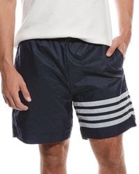 Thom Browne - Ultralight Ripstop 4-Bar Mid-Thigh Short - Lyst