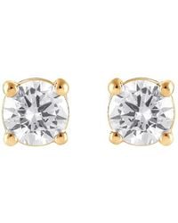 Lab Grown Diamonds - 14k 0.50 Ct. Tw. Lab Grown Diamond Studs - Lyst