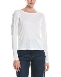 NIC+ZOE - Solid Cape Rib Modern Boat T-Shirt - Lyst