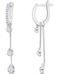 Rina Limor - 14k 0.42 Ct. Tw. Diamond Drop Earrings - Lyst