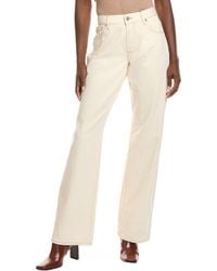 7 For All Mankind - Straight Leg Trouser - Lyst