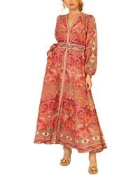 Hale Bob - Ryann Linen Maxi Dress - Lyst