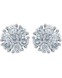 Diana M. Jewels - Fine Jewelry 14k 1.56 Ct. Tw. Diamond Studs - Lyst