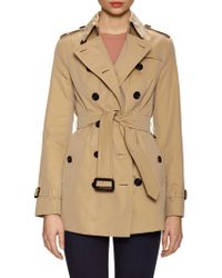 Burberry Short coats for Women - Up to 49% off at Lyst.com