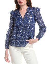 Sail To Sable - Ruffle Front Top - Lyst