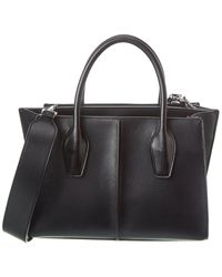 Tod's - Tods Leather Satchel - Lyst