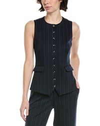 Rag & Bone - Irina Ponte Long Vest - Lyst