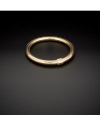 Italian Gold - 14k Polished Comfort Fit Band Ring - Lyst