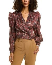 IRO - Zarfi Silk Top - Lyst