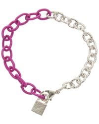 Juvell - 18k Plated Silk Link Bracelet - Lyst