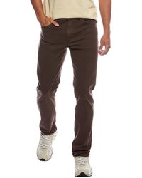 FRAME - L'homme Garage Dark Brown Slim Jean - Lyst