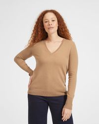 Everlane - The Cashmere V-neck Sweater - Lyst