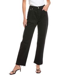Officine Generale - Officine Generale Naomi 5-pocket Black Jean - Lyst