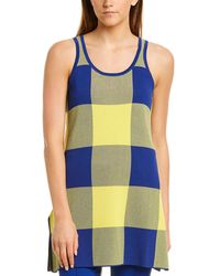 Derek Lam Gingham Tunic - Blue