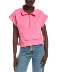 Vintage Havana - Cloud Fleece Quarter Zip Shirt - Lyst