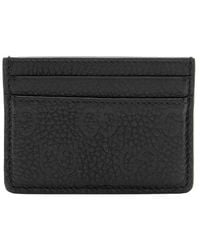 Gucci - Black GG Grainy Leather Emblem Card Case (authentic Pre-loved) - Lyst