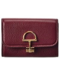 Gucci - Softbit Leather Card Case - Lyst