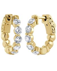 Sabrina Designs - 14K 1.00 Ct. Tw. Diamond Hoops - Lyst