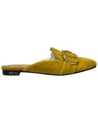 Charlotte Olympia - Velvet Buckle Detail Mule (Authentic Pre-Loved) - Lyst