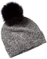 Sofiacashmere - Sofiacashmere Marl Cashmere Hat - Lyst
