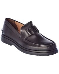 Ferragamo - Salvatore Vara Ornament Leather Loafer - Lyst