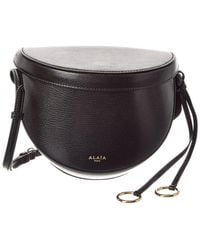 Alaïa - Alaïa Hip Leather Shoulder Bag - Lyst