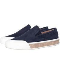 Tod's - Suede Espadrille Slip-On Sneaker (Authentic Pre-Loved) - Lyst