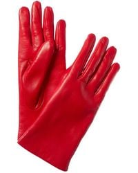Portolano - Cashmere-Lined Leather Gloves - Lyst