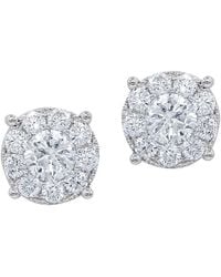 Diana M. Jewels - Fine Jewelry 18k 1.20 Ct. Tw. Diamond Studs - Lyst