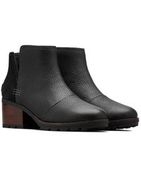 sorel waterproof ankle boots