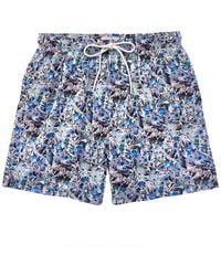 Eton - Printed Swim Short - Lyst