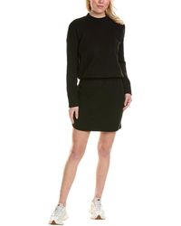 Stateside - Carbon Finish Terry Mini Dress - Lyst