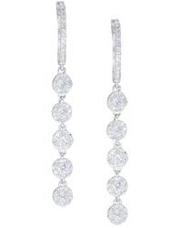 Diana M. Jewels Fine Jewelry 14k 0.65 Ct. Tw. Diamond Earrings - Multicolor