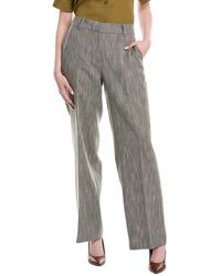 Lafayette 148 New York - Sullivan Linen & Wool-blend Utility Pant - Lyst