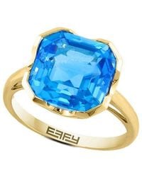 Effy Fine Jewelry - 14K 8.30 Ct. Tw. Topaz Ring - Lyst