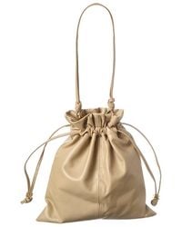 Celine - Small Leather Crystal Bucket Bag - Lyst